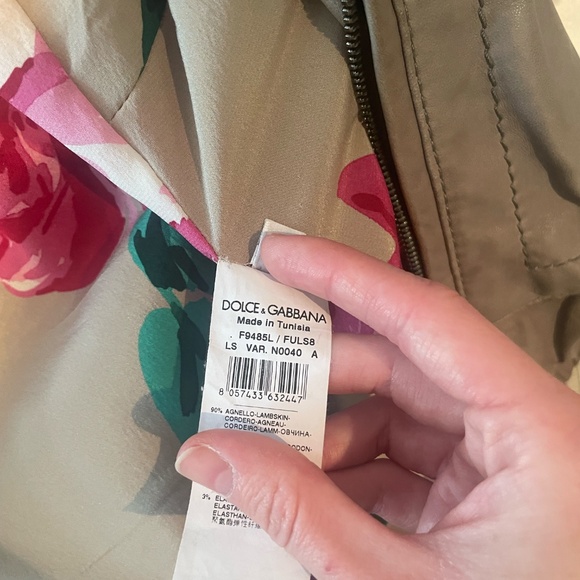 Vintage Dolce & Gabbana Leather Jacket - Picture 4 of 7